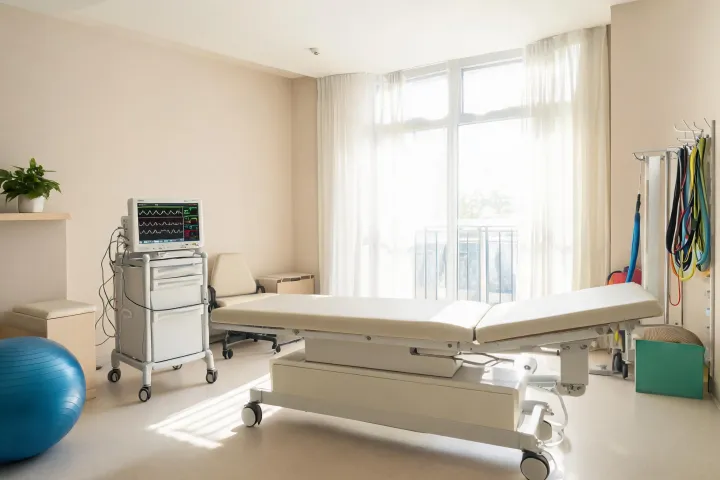 Rehabilitation facility therapy room