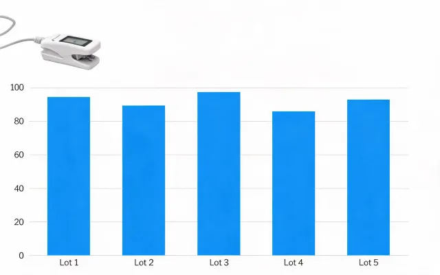 Sensor lot release yield chart
